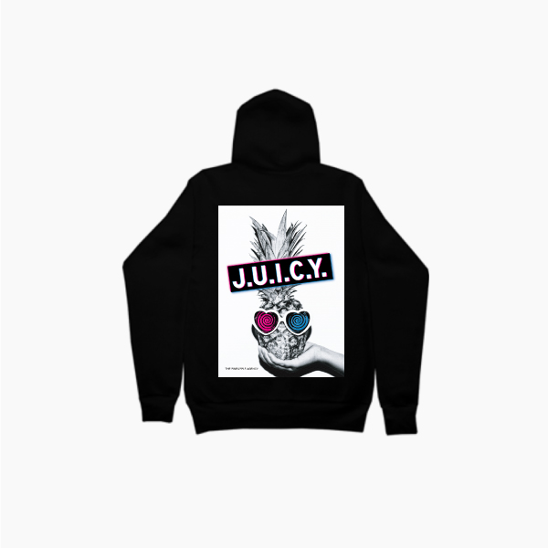 juicy pineapple hoodie back