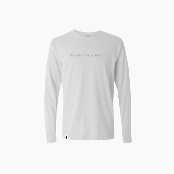 pineapple white long sleeve front